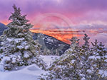 Sunrise from Blue Mountain, Adirondack wall calendar, Adirondack photos by Carl Heilman II, Adirondack pictures, Adirondack prints, Adirondack nature photography, Adirondack panoramas