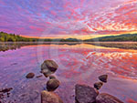 Fourth Lake, Adirondack calendar, Adirondack photos by Carl Heilman II, Adirondack pictures, Adirondack prints, Adirondack nature photography, Adirondack panoramas